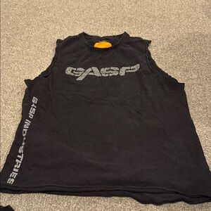 Black Sleeveless Tank Top